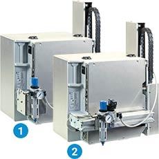 Exemples de montage des unités de traitement d'air