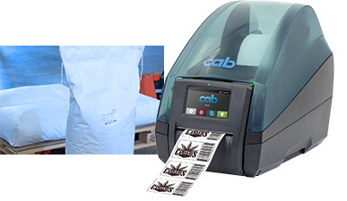BAFA hemp bag and label printer