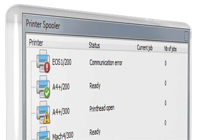 Printer spooler