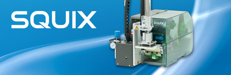 Applicators for label printer SQUIX 