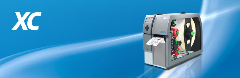 Imprimantes d'étiquettes cab XC4-XC6 - pour l'impression de deux couleurs