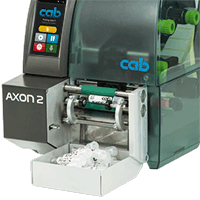 Tube applicator AXON 2 | Label printer SQUIX | cab