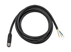 Power supply cable without a SchuKo plug