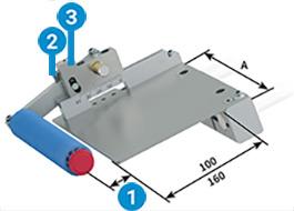 Spendeköpfe SK/ARS mit Andruckrolle