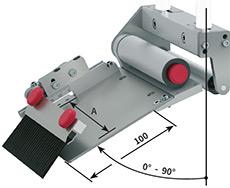 Spendeköpfe SKE/AB 0-90° einstellbar mit Andruckbürste
