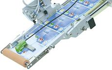 Spendeköpfe SKP/ARS pneumatisch anschwenkbar mit Andruckrolle