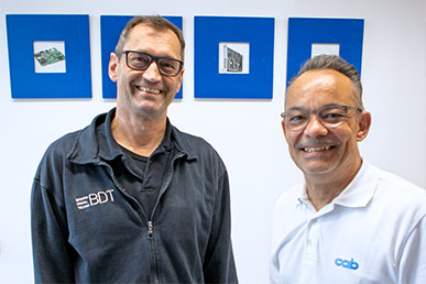 Gerd Atzler, BDT, und Gerold Marsch, cab