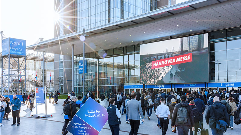 Hannover Messe Eingang