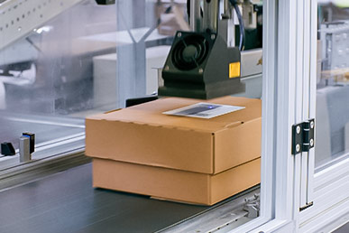 cab HERMES QL Druck- und Etikettiersystem mit InNo-Liner-Material