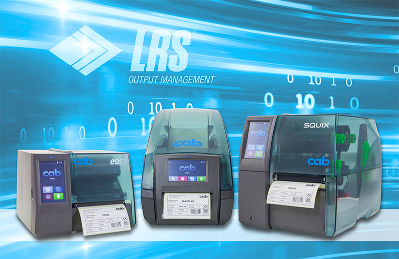 cab und LRS initiieren wegweisende Integrationsmethode im Etikettendruck