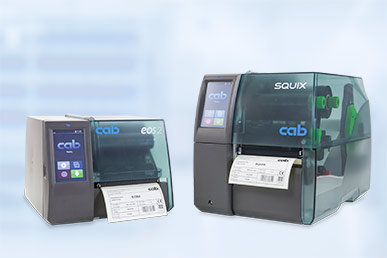 cab Etikettendrucker EOS und SQUIX