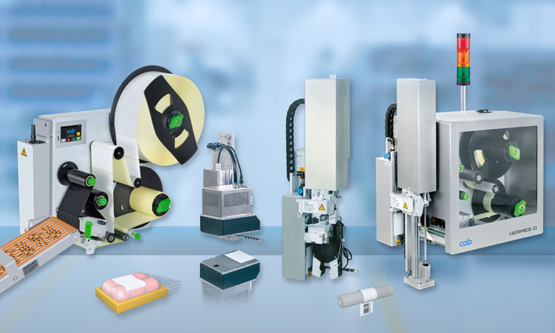 Druck- und Etikettiersystem HERMES Q mit Applikatoren