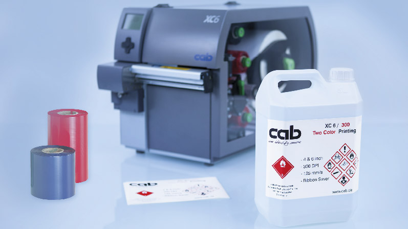 Two-color label printer XC6