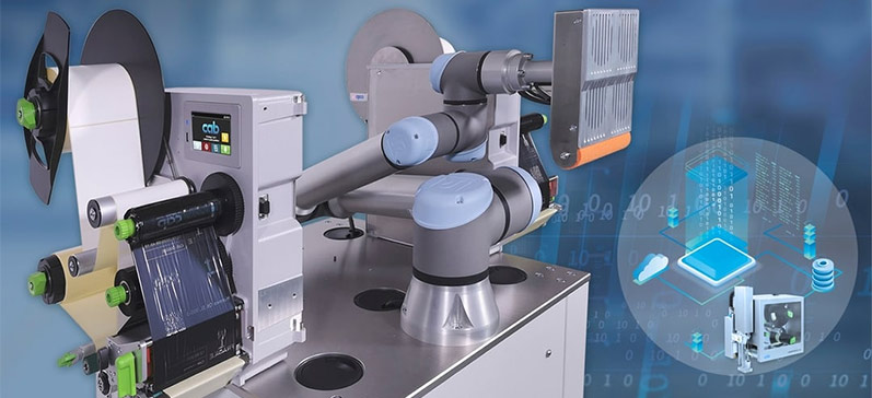 robot solutions with cab labelling systems