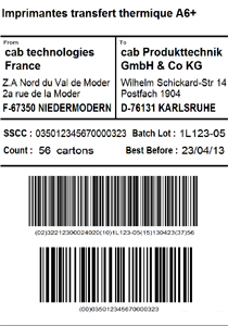 Cab Gmbh Comment Créer Un Code à Barres Gs1 128