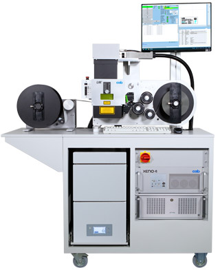 Laserfolienbeschrifter LM+ mit Untergestell