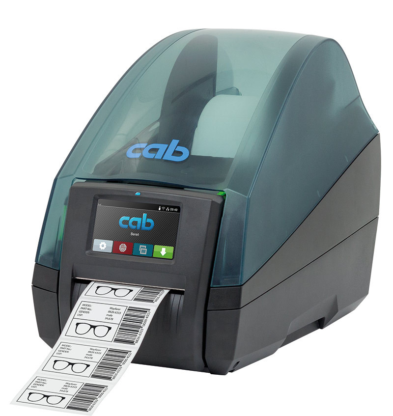 Imprimante d'étiquettes textile CAB Squix 4MT - Haute qualité