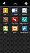 Selezione menu Selezione menu