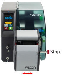 Wickelapplikator Wickelapplikator WICON Anschlag