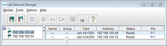 Administration Network Manager