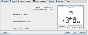 Printing control in Intra- and Internet