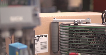 Case study: VARTA - Hermes+ with vacuum belt applicator 5314