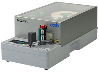 Sistema de etiquetado de tubos de ensayo AXON 1