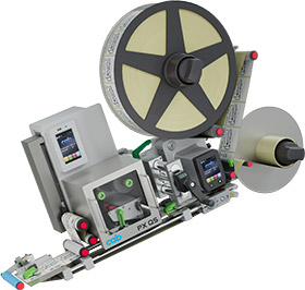 Print module PX QS with labeling head IXOR