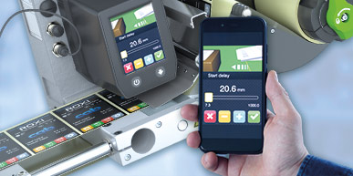 Labeling head ROXI remote control via LAN / WLAN Labeling head ROXI remote control via LAN / WLAN
