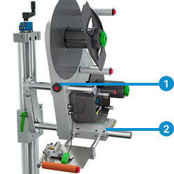 Unit retainers movable