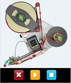 Feed path scheme ROXI