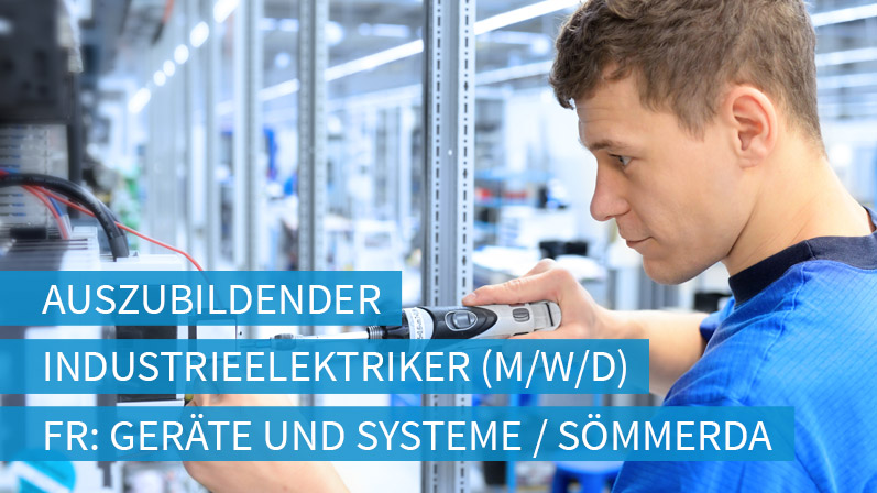 Stellenangebot: Auszubildender als Industrieelektriker (m/w/d)