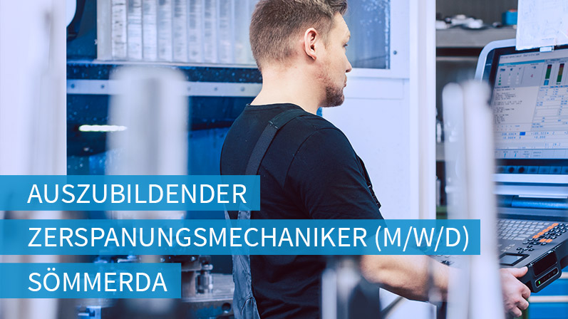 Stellenangebot: Auszubildender als Zerspanungsmechaniker 