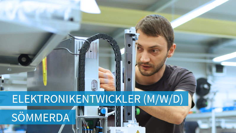 Stellenangebot: Elektronikentwickler (m/w/d) in Sömmerda