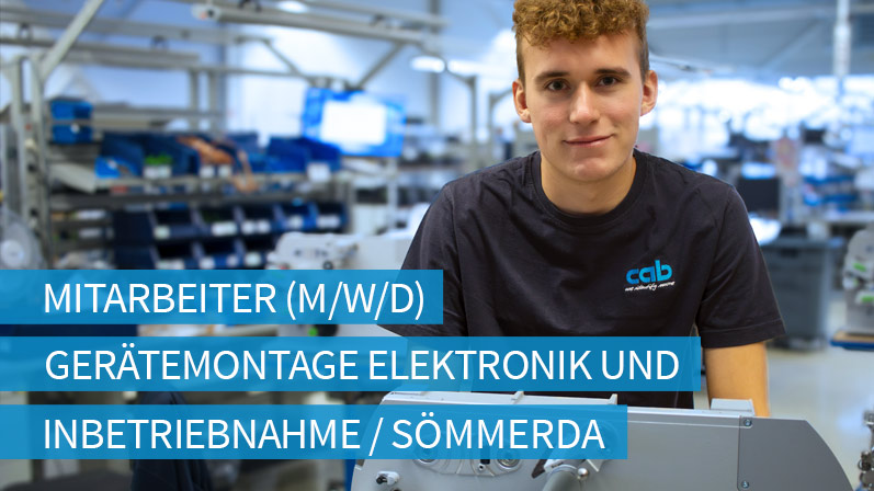 Stellenangebot: Mitarbeiter (m/w/d) Gerätemontage Elektronik und Inbetriebnahme in Sömmerda