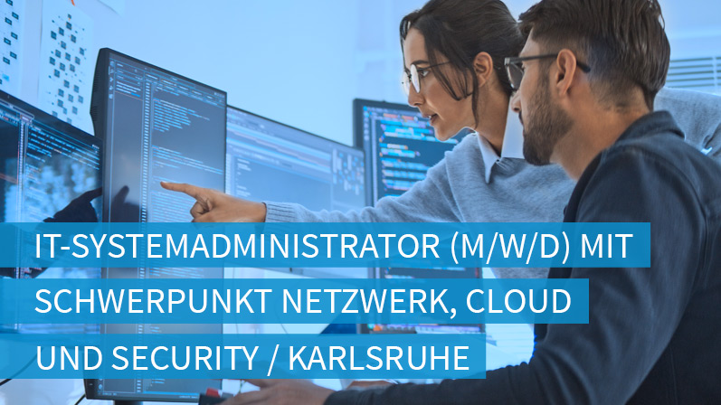 Stellenangebot IT Admin Netzwerk